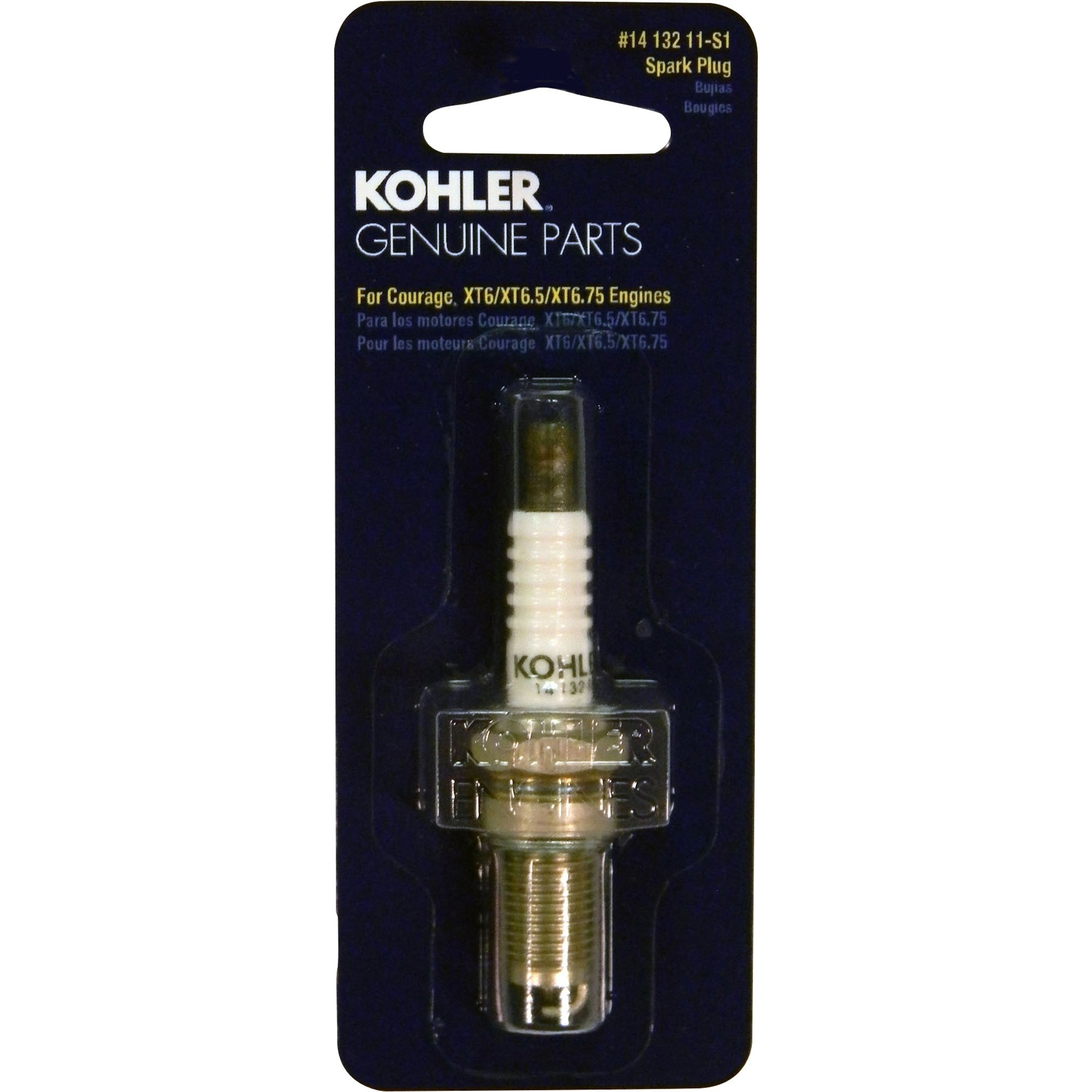 Kohler 12mm RFI Spark Plug — OEM Replacement Part# 1413211S1